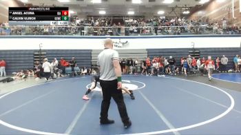 110 lbs Champ. Round 1 - Calvin Ulrich, Gooding Cobra Wrestling Club vs Angel Acuna, Idaho