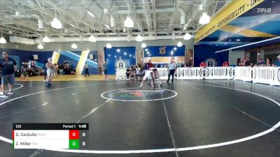 120 lbs Round 7 (8 Team) - Zane Miller, Panhandle Gator Dogs vs David Cardullo, Palm Harbor WC