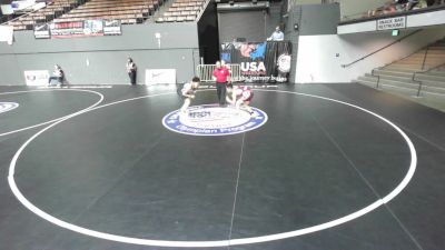 135 lbs Champ. Rd Of 16 - Kaleb Johnson vs James Balli, Delta Wrestling Club
