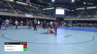 134 lbs Final - Cooper Kespelher, New Bethlehem vs Kai Williams-Smith, Bowie