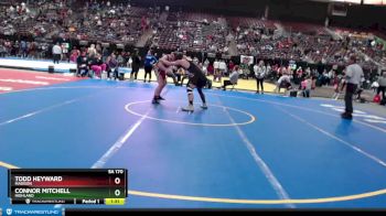 5A 170 lbs Champ. Round 1 - Connor Mitchell, Highland vs Todd Heyward, Madison