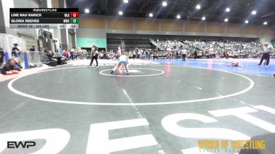 100 lbs Consi Of 8 #2 - Line Nau Rarick, Westlake vs Gloria Reeves, Marysville Wrestling Club