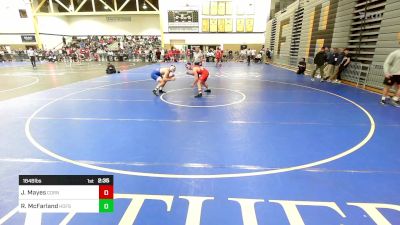 184B lbs Rr Rnd 2 - Justin Mayes, Cornell vs Ross McFarland, Hofstra