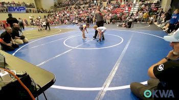 58 lbs Consi Of 4 - Caiden Tuter, Collinsville Cardinal Youth Wrestling vs Kaiden Candy, Sperry Wrestling Club