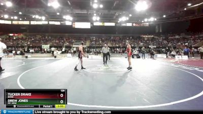 126 lbs Champ. Round 2 - Drew Jones, Mt. View vs Tucker Drake, Boise