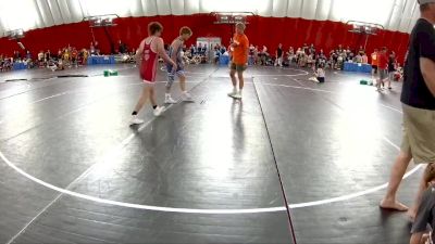 132 lbs Round 2 (8 Team) - Wyatt Wolf, Savannah-Maysville B vs Evan Dingwall, WCAABE Knights