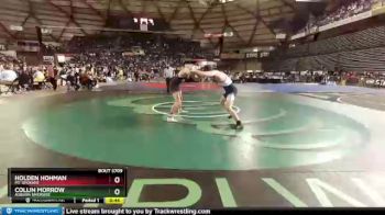 3A 170 lbs Cons. Round 4 - Holden Hohman, Mt. Spokane vs Collin Morrow, Auburn Riverside