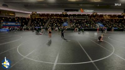 155 lbs Champ. Round 2 - Regan Jensen, Algona vs Brooklyn Warnke, Charles City