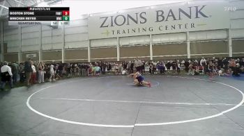 70 lbs Quarterfinal - Brecken Reyes, Wasatch Wrestling Club vs Boston Stone, Box Elder Stingers