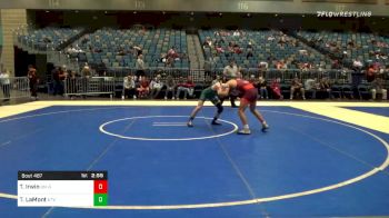 133 lbs Quarterfinal - Tanner Irwin, UN-Grand View vs Taylor LaMont, Utah Valley