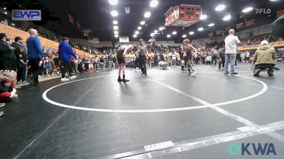 80/84 lbs Rr Rnd 3 - Jakoda Fisher, Weatherford Youth Wrestling vs Breckin Wilson, F-5 Grappling