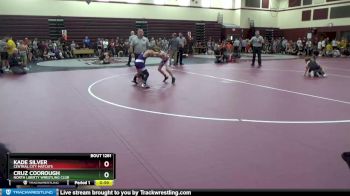 PW-13 lbs Semifinal - Kade Silver, Central City MatCats vs Cruz Coorough, North Liberty Wrestling Club