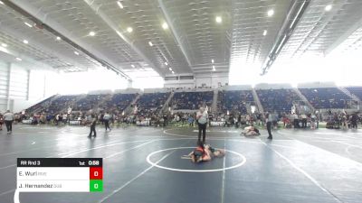 78 lbs Rr Rnd 3 - Elliot Wurl, Riverside Rascals vs Jaser Hernandez, DUB Wrestling