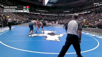 285-3A 1st Place Match - Samuel Stockton, Resurrection Christian vs Champion Dyes, Mullen