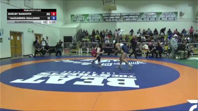 124 lbs Quarterfinal - Shelby Banovitz, Sacramento City College vs Alexandra Gallardo, Cerritos College