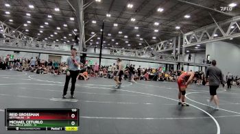 150 lbs Round 7 (8 Team) - Reid Grossman, Gettysburg vs Michael Ceturlo, Full Circle Green
