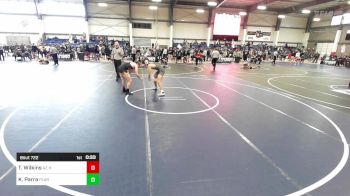 150 lbs Consi Of 16 #1 - Tucker Wilkins, AZ Heat WC vs Kane Parra, Fearless WC