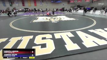 180 lbs Quarterfinal - Shenita Lawson, North Central (IL) vs Sabrina Nauss, Grand Valley State