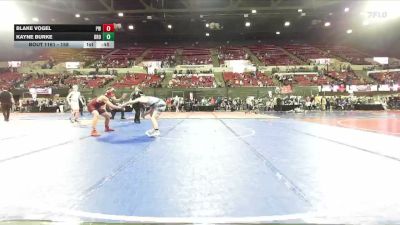 158 lbs Cons. Semi - Blake Vogel, Project Wrestling vs Kayne Burke, Browning