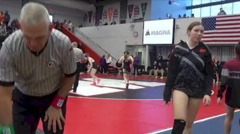 120 lbs Champ. Round 2 - Sophie Norman, Iowa City Liberty vs Lexi Eaton, Muscatine