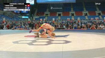 138 lbs 3rd Place Match - Gage Lohr, SD vs Riker Ohearon, UT