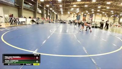 115 lbs Rd# 10- 4:00pm Saturday Final Pool - Trajan Pannell, Cali Red vs Tomi Campian, Minion Black