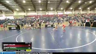 110 lbs Cons. Round 4 - Brady Collins, WI vs Robert Kendall, CO