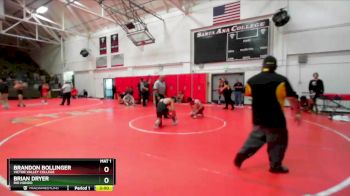 149 lbs Quarterfinal - Brandon Bollinger, Victor Valley College vs Brian Dryer, Rio Hondo