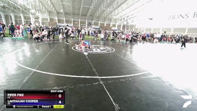 135 lbs Quarterfinal - Piper Pike, CA vs Lahtahjah Cooper, AZ