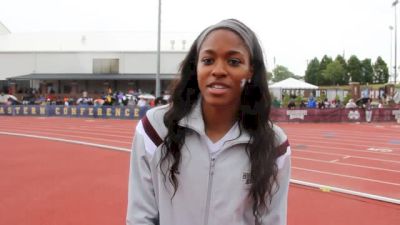 Erica Bougard on her SEC meet record