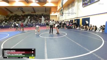 157 lbs Championship Back - Curtis Smith, American Leadership Academy Queen Creek vs Cooper Rutherford, American Leadership Academy Queen Creek