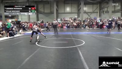 105 lbs Champ. Round 1 - Sylas Weichert, Wildcat vs Andrew Peterson, Topeka Blue Thunder
