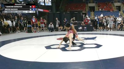 120 lbs Champ. Rd Of 64 - Sanchir Edington, Pennsylvania vs Bryce Dacoco, California