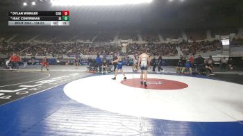 134-D3 Cons. Semi - Isac Contreras, Safford High School vs Dylan Winkler, Cactus Shadows High School