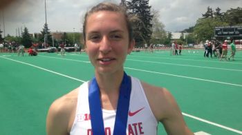 'An honor' for Katie Borchers to repeat in the Big Ten 800m
