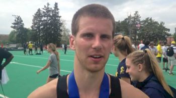 Matt McClintock's early move in 5k paid off with Big Ten title