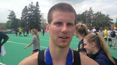 Matt McClintock's early move in 5k paid off with Big Ten title