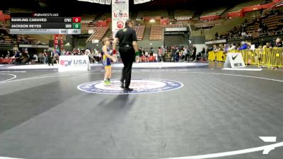 Intermediate Boys - 71 lbs Champ. Round 1 - Urijah Vasquez, Elite Force Wrestling Club vs Christopher Scott, Delta Wrestling Club