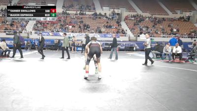 146 -D1 Champ. Round 1 - Tanner Swallows, Hamilton High School vs Mason Espinoza, Millennium High School