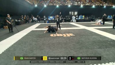 Ruan Santo vs Matheus Oliveira 2026 CBJJE South American Jiu-Jitsu Championship