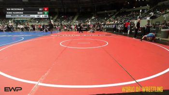 89 lbs Semifinal - Kai McDonald, Sebolt Wrestling Academy vs King Hawkins, Mat Assassins