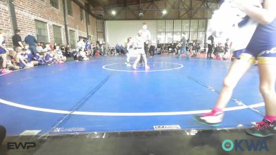 49 lbs Rr Rnd 1 - Bear Smith, Team Tulsa NDT vs Emilee Galetka, Mojo Mulisha 12u