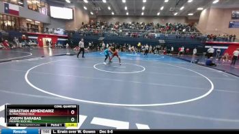 144 lbs Cons. Quarter - Sebastian Armendariz, El Paso Pebble Hills vs Joseph Barabas, Prosper Rock Hill