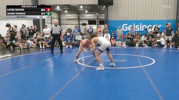 116 lbs Rr Rnd 4 - Layne Martin, Michigan Premier Blue - BHS vs Jaxon Thomas, NC United - BHS