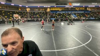 100 lbs Champ. Round 1 - Alex Gregorio-perez, DeKalb vs Addison Neville, New Hampton