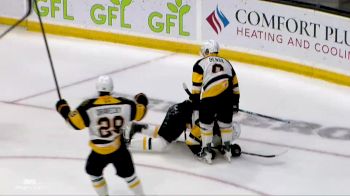 Blackhawks Prospect Marek Vanacker Finishes Off Pretty Passing Play To Get Bulldogs Back In it