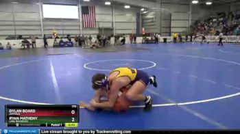 170 lbs Cons. Round 2 - Ryan Matheny, Lake Braddock vs Dylan Board, Hayfield