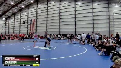 95 lbs Quarters - Scout Eby, The Fort Lady Hammers vs Cali Ortero, Team Ohio Gold