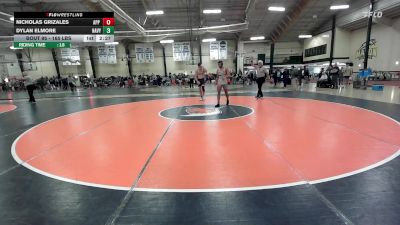 165 lbs Round Of 16 - Nicholas Grizales, App State - UNATT vs Dylan Elmore, Navy