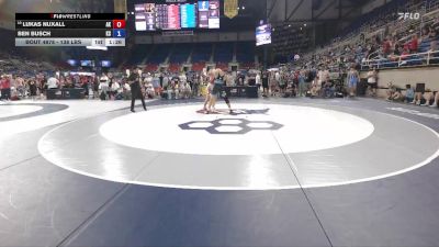 138 lbs Cons. Rd Of 64 - Lukas Nuxall, AK vs Ben Busch, KS